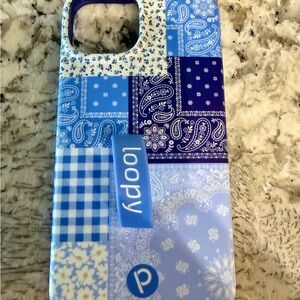 Loopy Case Bandana Blues Phone Case IPhone 14
